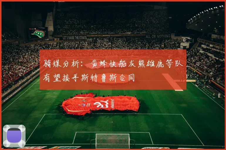 骑媒分析：黄蜂快船灰熊雄鹿等队有望接手斯特鲁斯合同